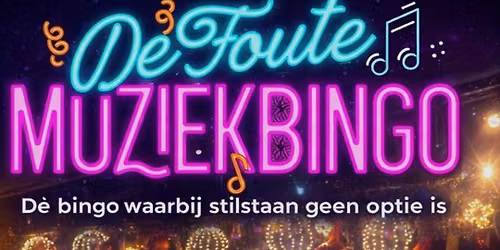De Foute MuziekBingo 3 oktober 21:30 uur De Colonel — muziek in Zeist
