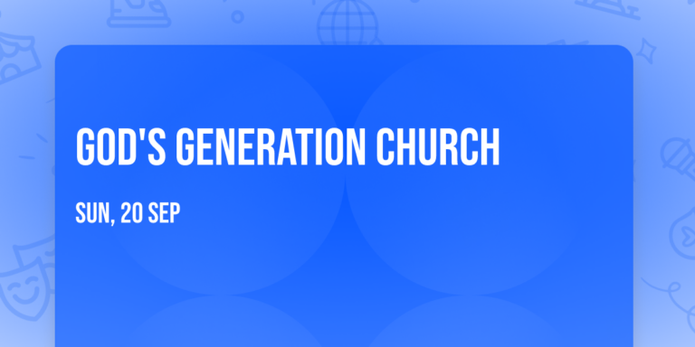 God’s Generation Church — uitgaan in Zeist